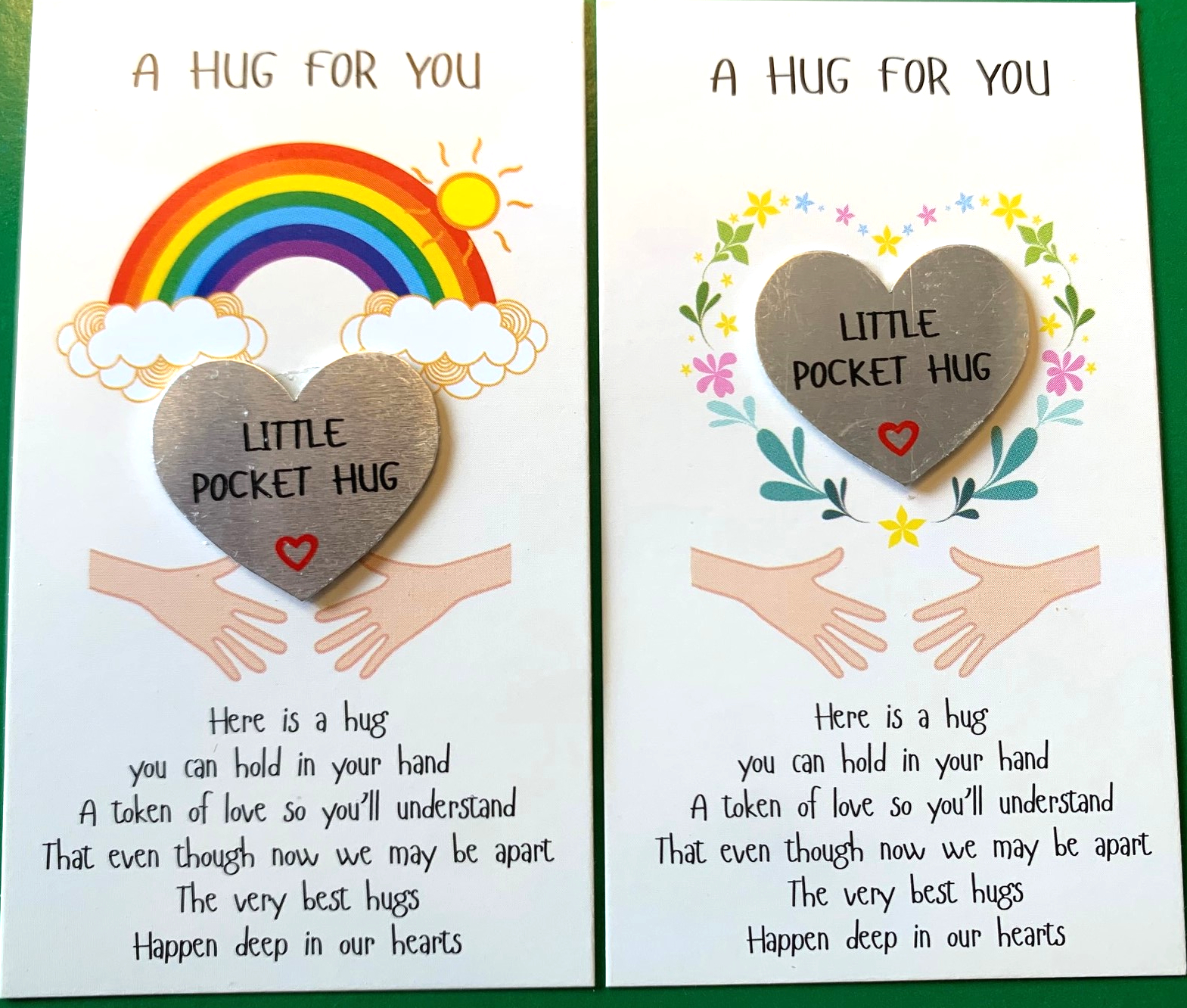 10 Hug Pocket Tokens & Cards